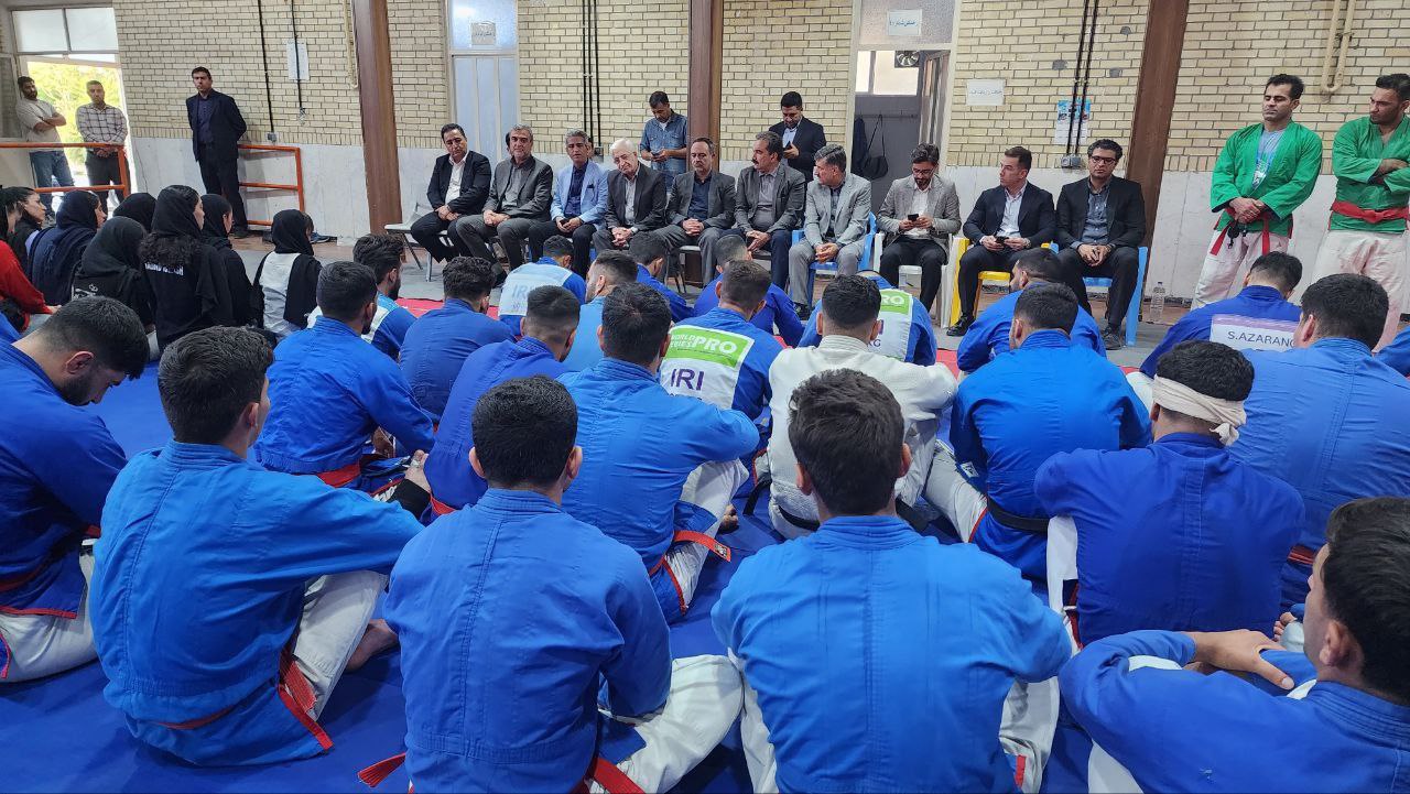 استاندار خراسان شمالی در جمع قهرمانان کوراش آسیا